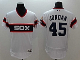 Chicago White Sox #45 Michael Jordan White 2016 Flexbase Authentic Collection Stitched Jersey,baseball caps,new era cap wholesale,wholesale hats